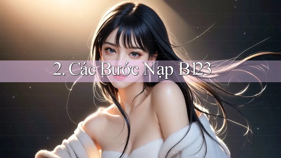 2. Các Bước Nạp B123