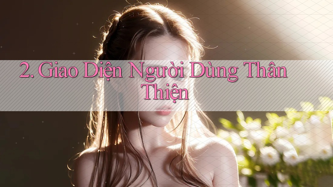 2. Giao Diện Người Dùng Thân Thiện