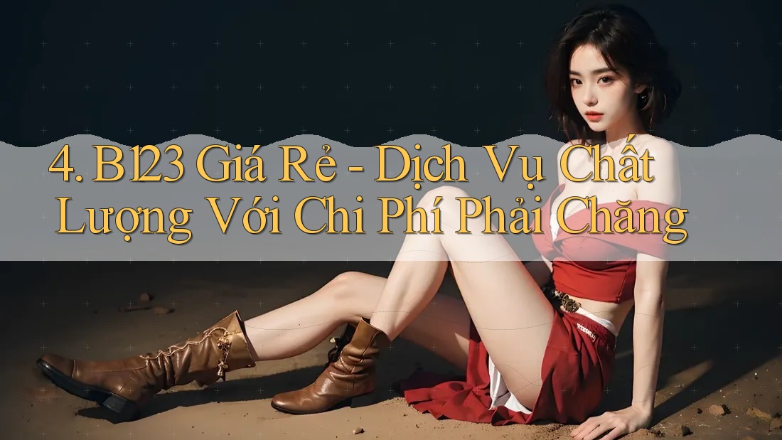 4. B123 Giá Rẻ - Dịch Vụ Chất Lượng Với Chi Phí Phải Chăng