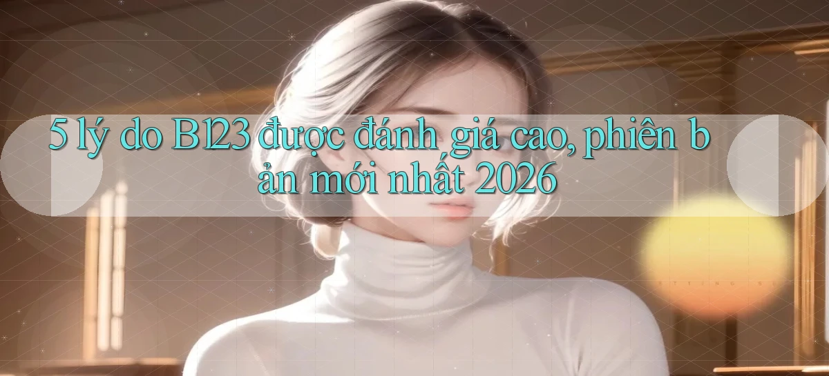 5 lý do B123 được đánh giá cao, phiên bản mới nhất 2026