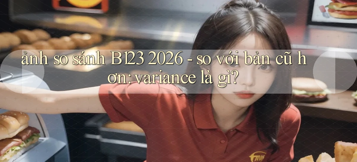 ảnh so sánh B123 2026   so với bản cũ hơn variance là gì