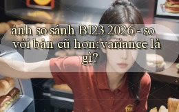 ảnh so sánh B123 2026   so với bản cũ hơn variance là gì