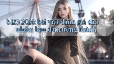 b123 2026 bài viết đánh giá cho nhóm bạn đã trưởng thành