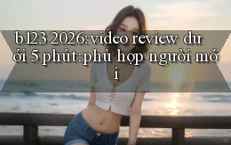 b123 2026 video review dưới 5 phút phù hợp người mới