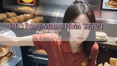 b123 bằng momo hoàn trả 24／7