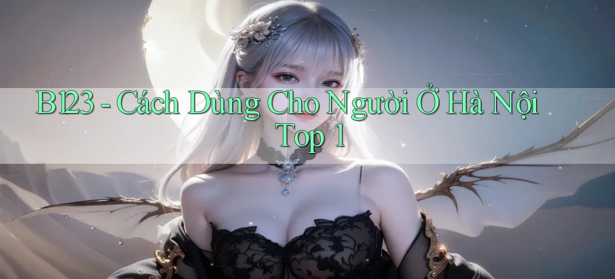 b123 cách dùng cho người ở Hà Nội top 1