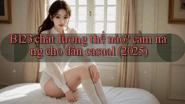 B123 chất lượng thế nào cẩm nang cho dân casual (2025)
