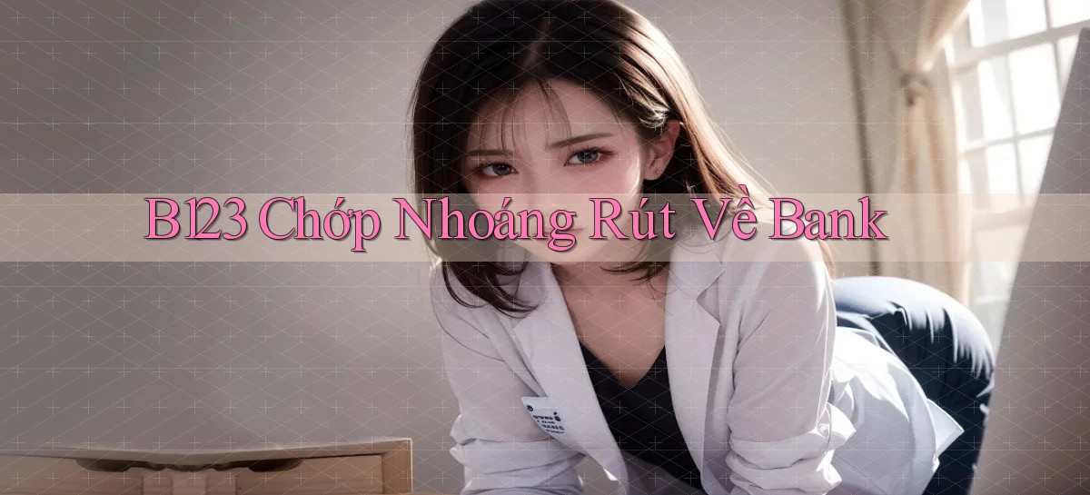 b123 chớp nhoáng rút về bank