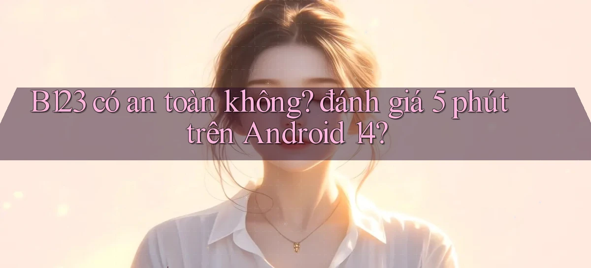 B123 có an toàn không đánh giá 5 phút trên Android 14
