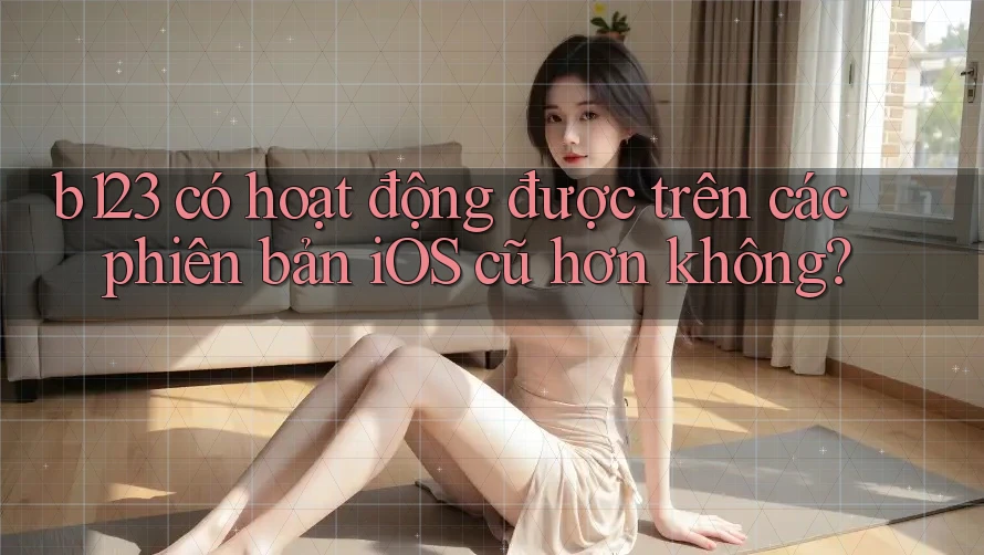 b123 có hoạt động được trên các phiên bản iOS cũ hơn không?