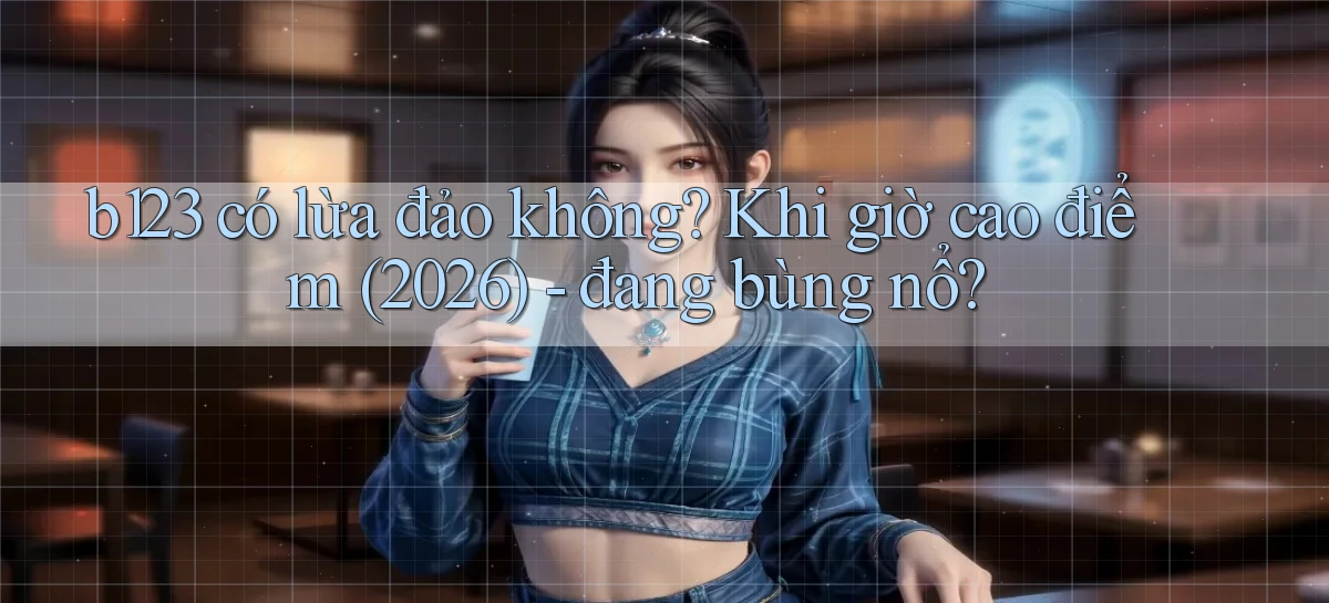 b123 có lừa đảo không khi giờ cao điểm (2026)   đang bùng nổ