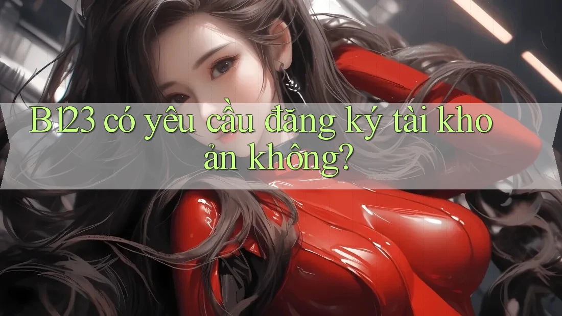 B123 có yêu cầu đăng ký tài khoản không? B123 có yêu cầu đăng ký tài khoản không?
