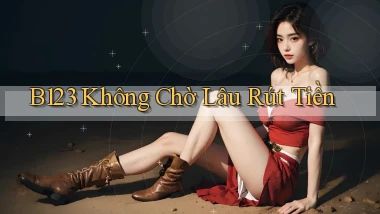 b123 không chờ lâu rút tiền