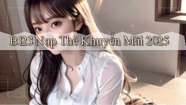 b123 nạp thẻ khuyến mãi 2025