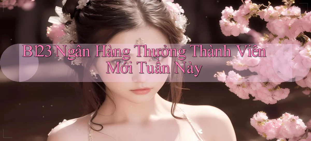 b123 ngân hàng thưởng thành viên mới tuần này