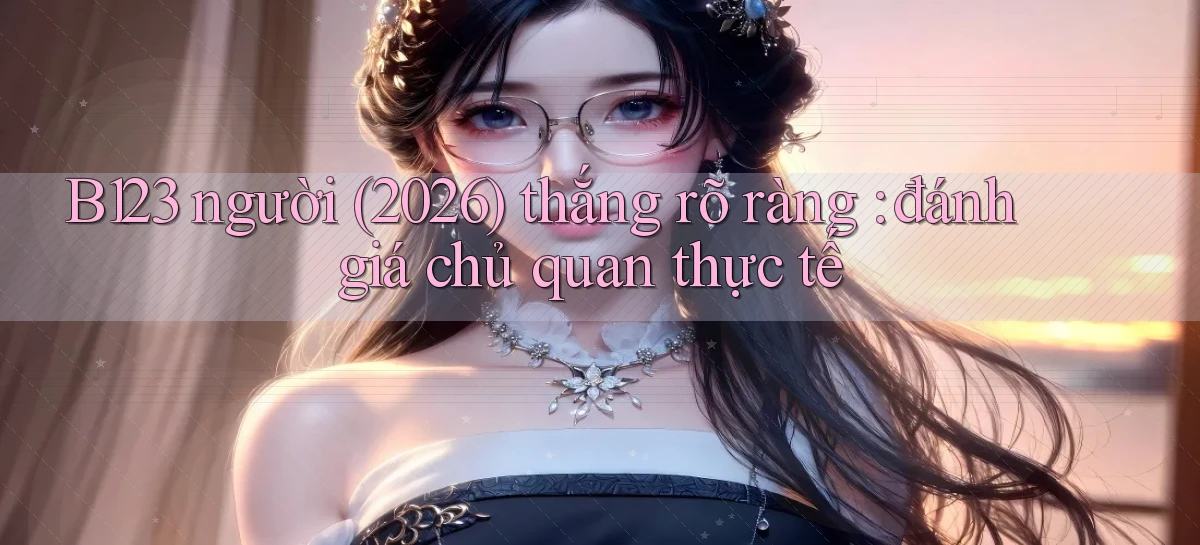 B123 người (2026) thắng rõ ràng đánh giá chủ quan thực tế