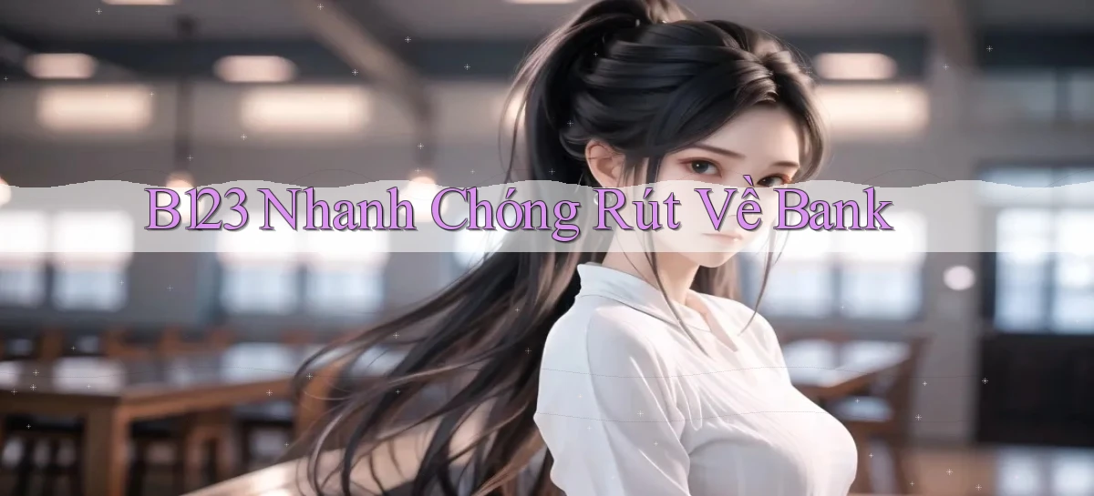 b123 nhanh chóng rút về bank