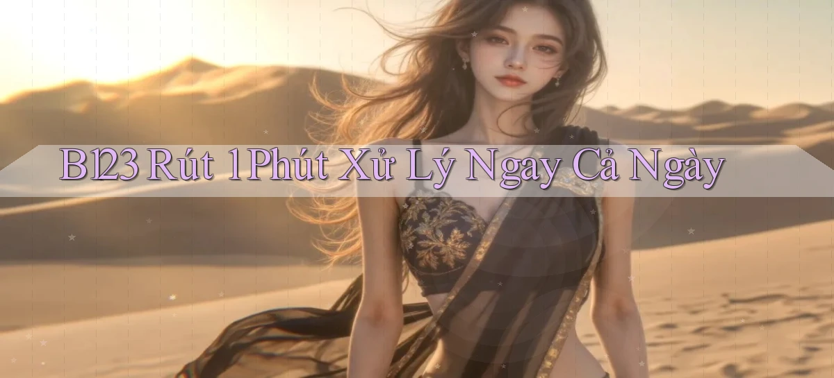b123 rút 1 phút xử lý ngay cả ngày