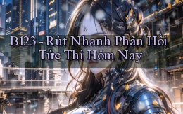 b123 rút nhanh phản hồi tức thì hôm nay