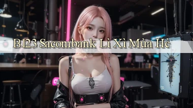 b123 sacombank lì xì mùa hè