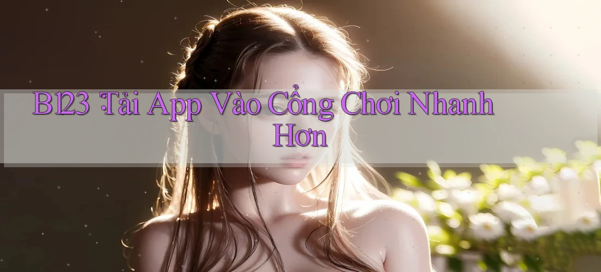 b123： Tải App Vào Cổng Chơi Nhanh Hơn
