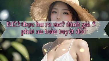 B123 thực hư ra sao đánh giá 5 phút an toàn tuyệt đối
