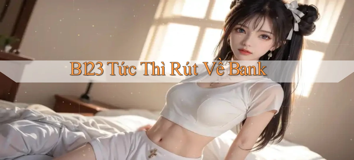 b123 tức thì rút về bank