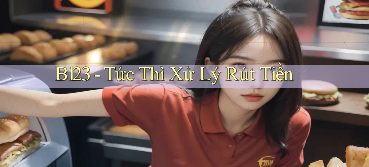 b123 tức thì xử lý rút tiền