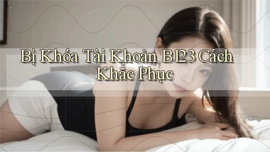 bị khóa tài khoản b123 cách khắc phục