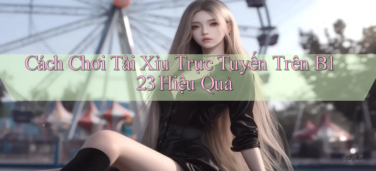 cách chơi tài xỉu trực tuyến trên b123 hiệu quả