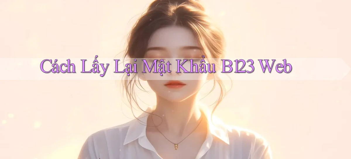 cách lấy lại mật khẩu b123 web