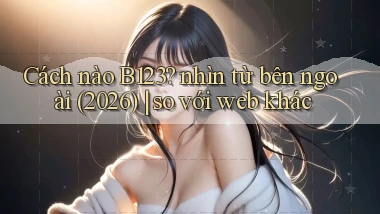 Cách nào B123 nhìn từ bên ngoài (2026) so với web khác
