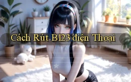 cách rút b123 điện thoại