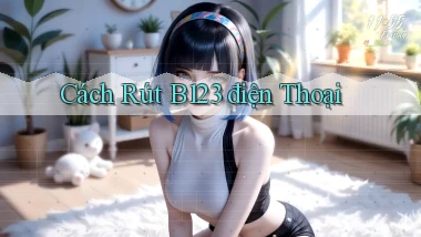 cách rút b123 điện thoại
