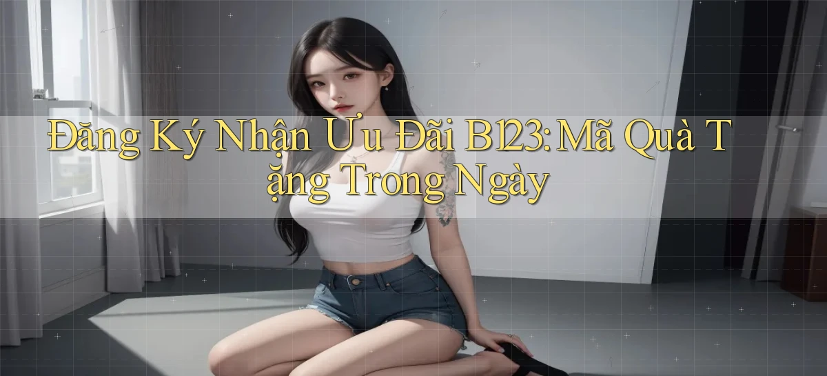 đăng ký nhận ưu đãi b123 mã quà tặng trong ngày