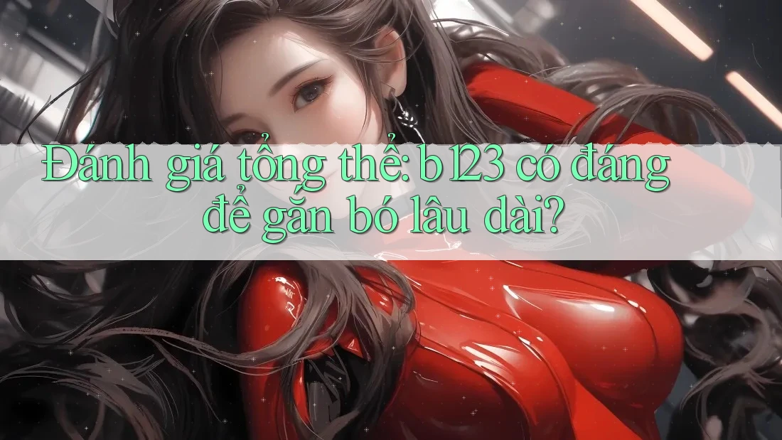 Đánh giá tổng thể: b123 có đáng để gắn bó lâu dài?