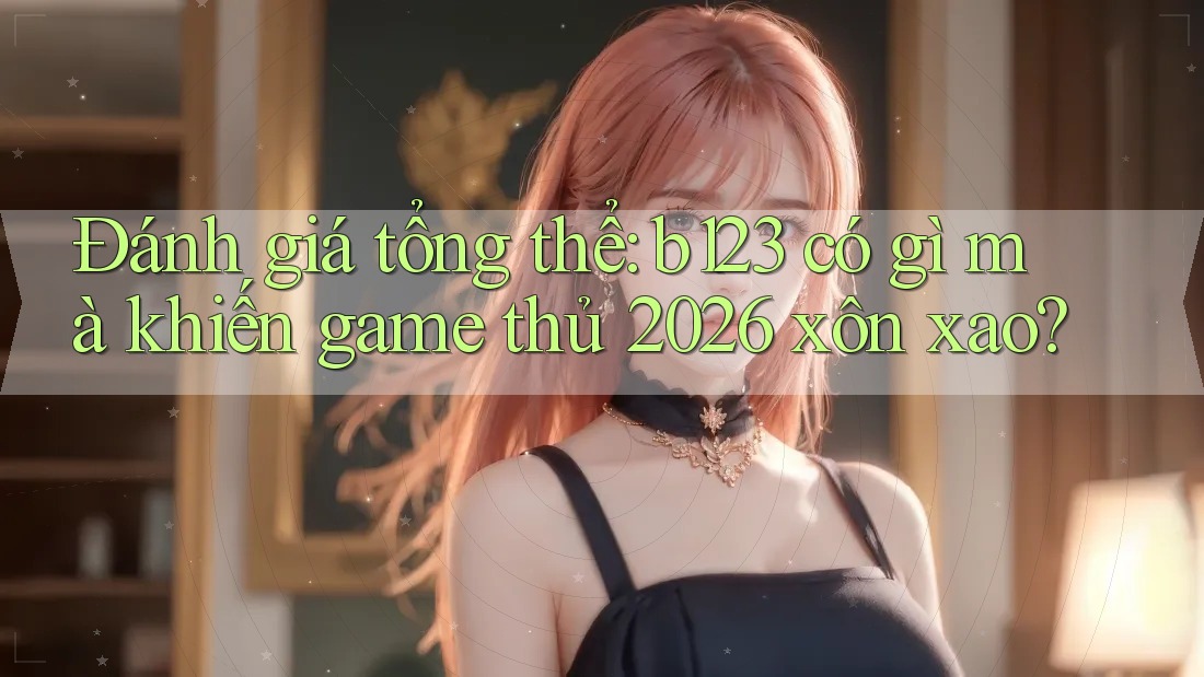Đánh giá tổng thể: b123 có gì mà khiến game thủ 2026 xôn xao? Đánh giá tổng thể: b123 có gì mà khiến game thủ 2026 xôn xao?