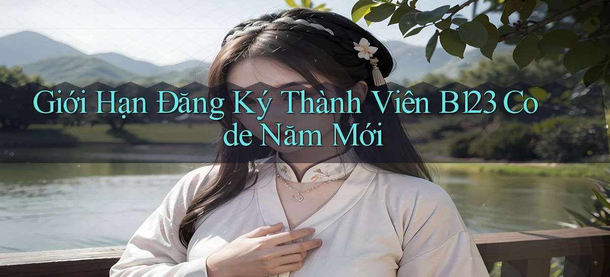 giới hạn đăng ký thành viên b123 code năm mới