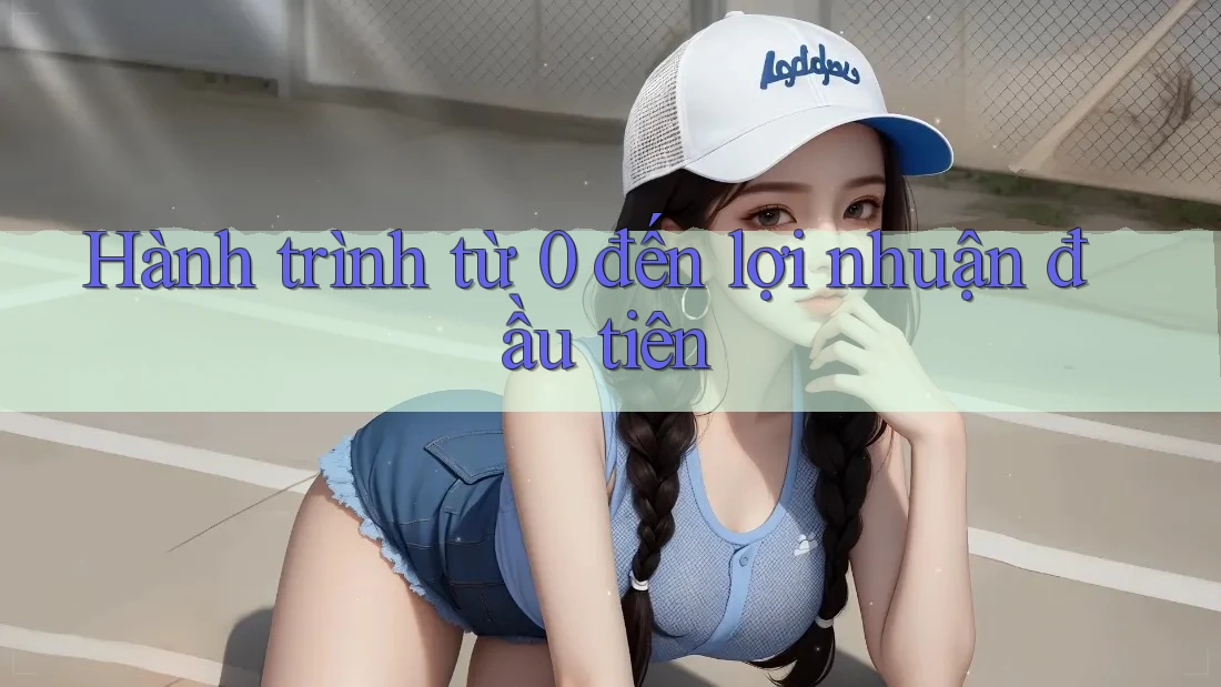 Hành trình từ 0 đến lợi nhuận đầu tiên