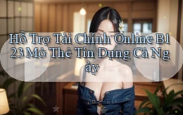 hỗ trợ tài chính online b123 mở thẻ tín dụng cả ngày