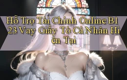 hỗ trợ tài chính online b123 vay giấy tờ cá nhân hiện tại