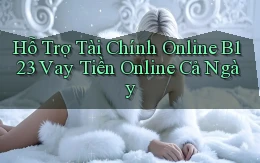 hỗ trợ tài chính online b123 vay tiền online cả ngày