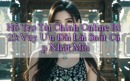 hỗ trợ tài chính online b123 vay ưu đãi lãi suất cập nhật mới