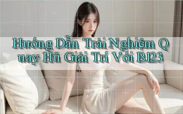 hướng dẫn trải nghiệm quay hũ giải trí với b123
