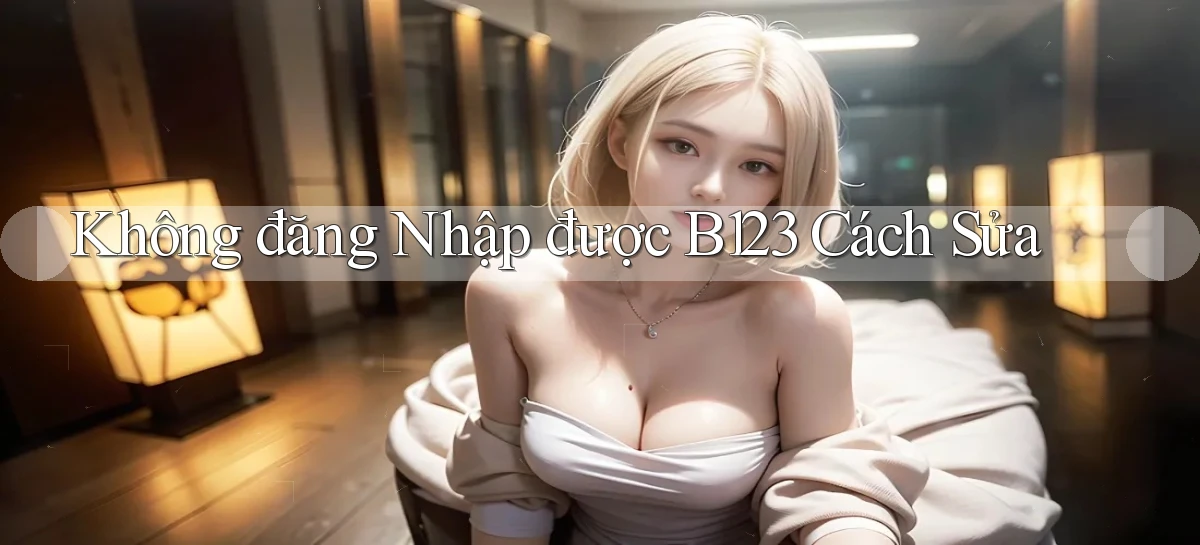 không đăng nhập được b123 cách sửa
