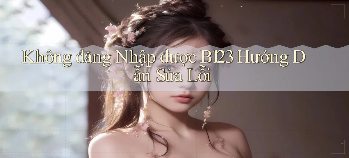 không đăng nhập được b123 hướng dẫn sửa lỗi