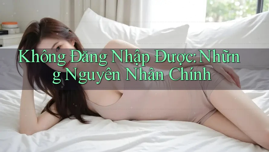Không Đăng Nhập Được: Những Nguyên Nhân Chính
