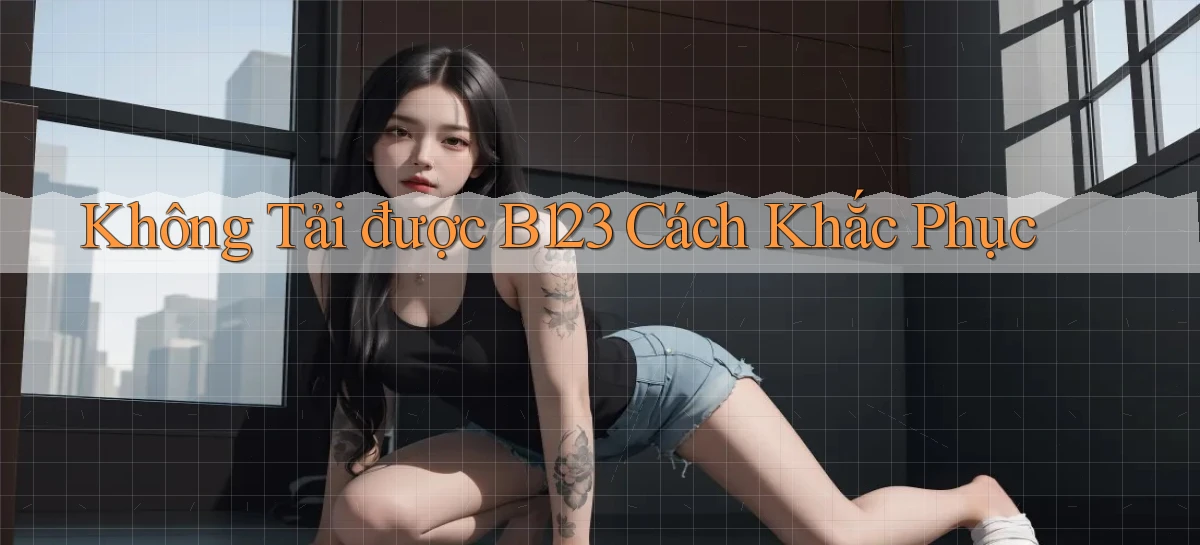 không tải được b123 cách khắc phục