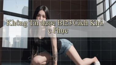 không tải được b123 cách khắc phục