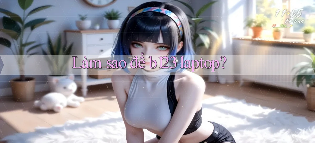 làm sao để b123 laptop